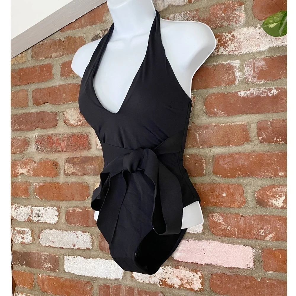 Plunge One-Piece Swimsuit by SEA LEVEL Size 4 US New without tags